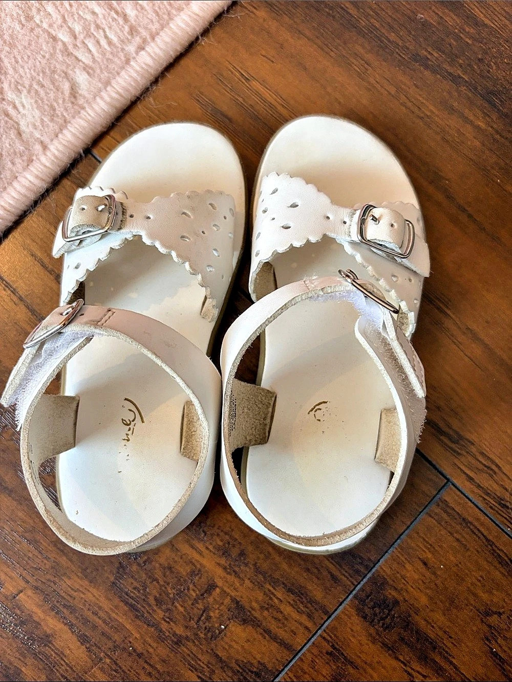 Footmates Footbed Sandals White Sandals
